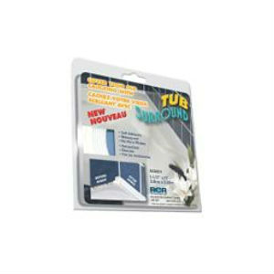 Tub and Bath Surround Trim     3,81cm x 3,35m (1½" x 11") White