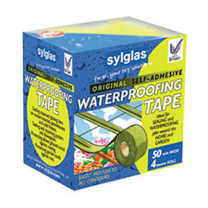 Syglas Original Self Adhesive Weatherproofing Tape - 50mm wide x 4metres