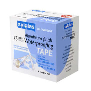 Sylglas Aluminium Waterproofing Tape - 50mm wide x 4metres