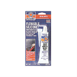 Permatex  Flowable Silicone Windshield and Glass Sealer 1.5oz