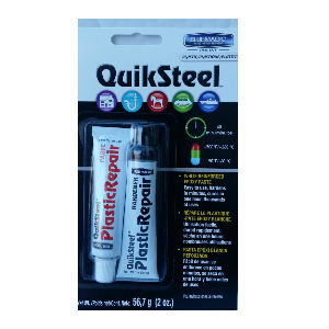 QuikSteel White Plastic Repair Epoxy Paste