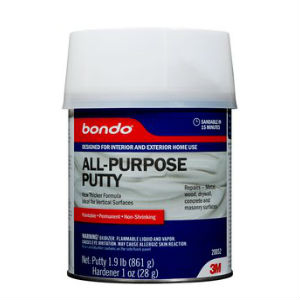 Bondo All-Purpose Putty, 20052, 1 Quart