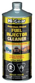 Hi-Gear Premium Diesel Fuel Injector Cleaner  946ml    - Lorry sizes