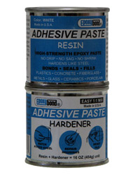 Epoxybond Adhesive Paste - White  Size .5lb