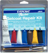 Evercoat Co Gel Coat Repair Kit - match any colours